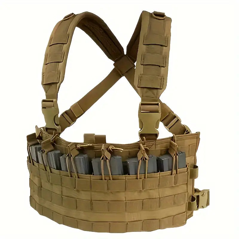 Chest Rig Mags 6 Mag Chest Rig - Tan – Atlas GelBall