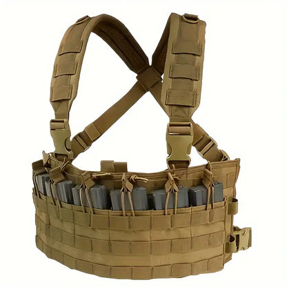 6 Mag Chest Rig - Tan